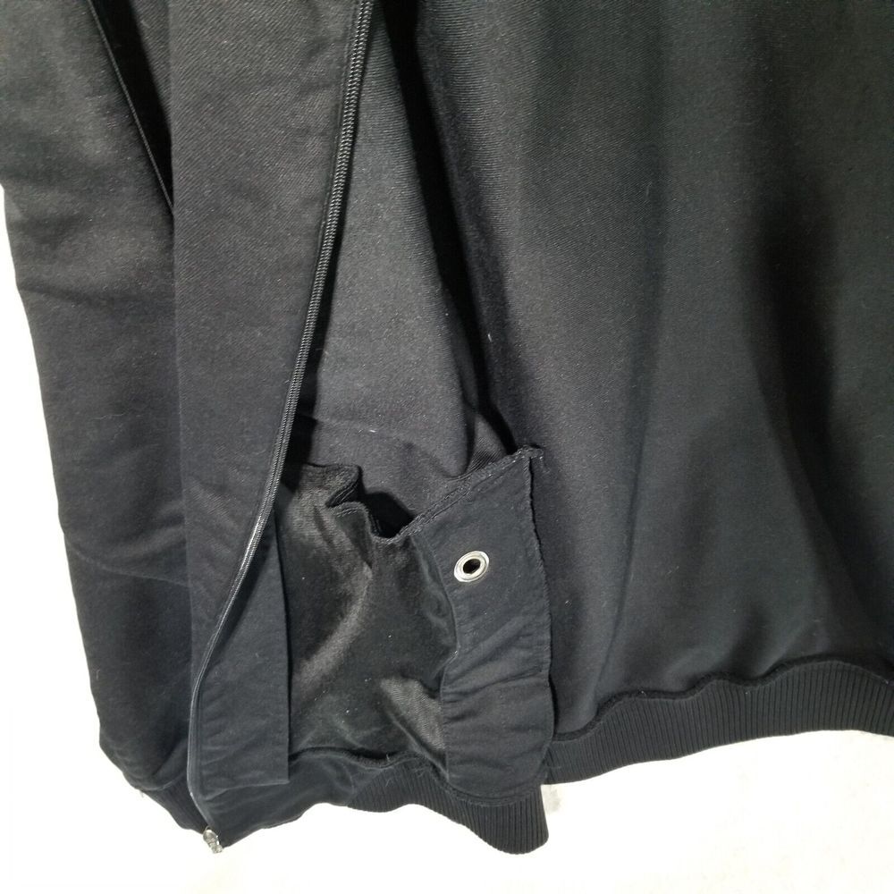 Adidas Track Jacket Men XXL Black On Black Full Zip Kentucky University SEE MEAS - Picture 10 of 16